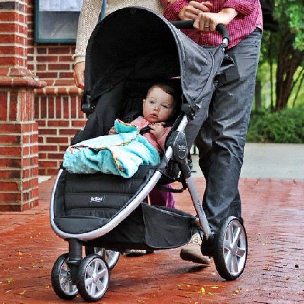 child in stroller