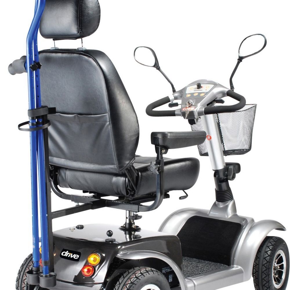 Cane and Crutch Holder for Mobility Scooter rentals in San Jose - Cloud of Goods